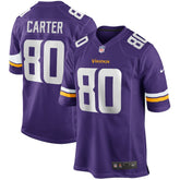 Cris Carter Minnesota Vikings Game Retired Player Jersey Purple - Nike