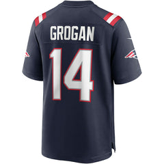 Steve Grogan New England Patriots Game Retired Player Jersey Navy - Nike