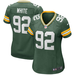 Reggie White Green Bay Packers Women's Game Retired Player Jersey Green - Nike