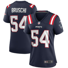 Tedy Bruschi New England Patriots Women's Game Retired Player Jersey Navy - Nike