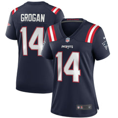 Steve Grogan New England Patriots Women's Game Retired Player Jersey Navy - Nike