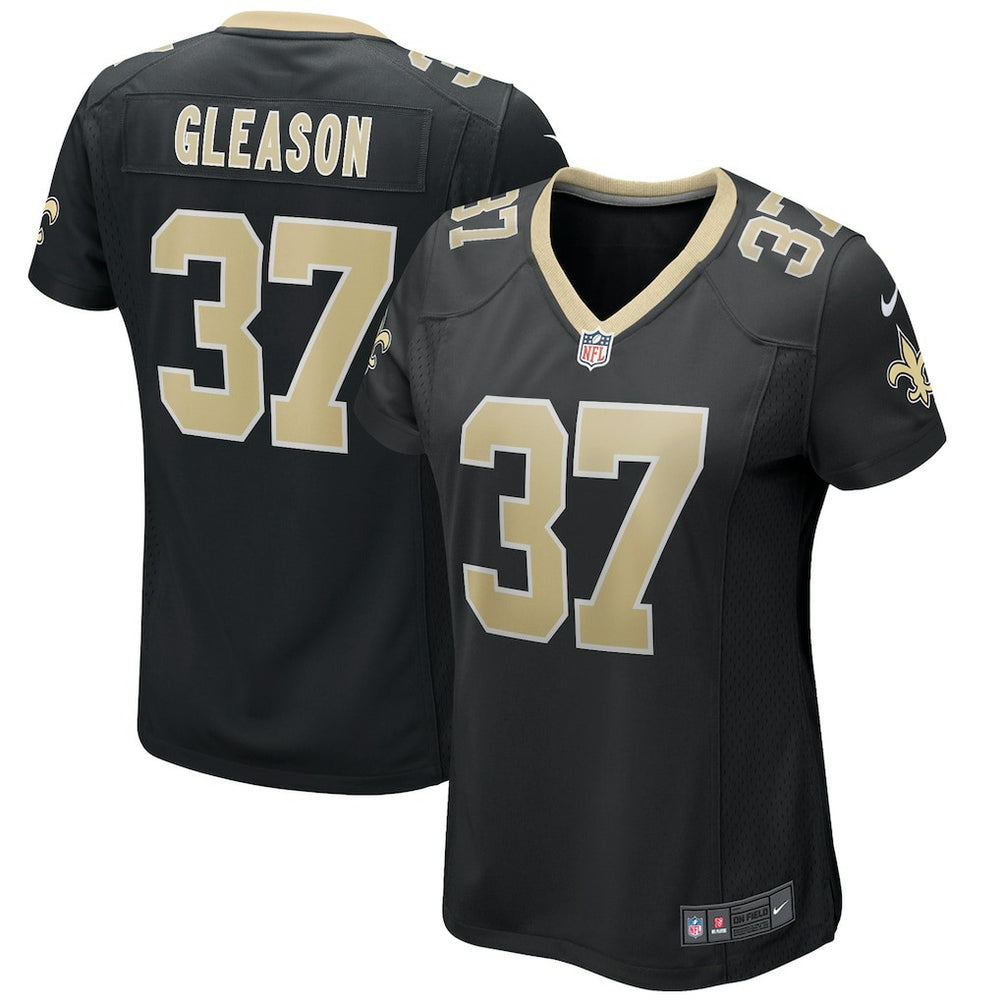 Steve Gleason New Orleans Saints Women's Game Retired Player Jersey Black - Nike