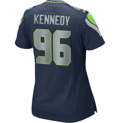 Cortez Kennedy Seattle Seahawks Women's Game Retired Player Jersey College Navy - Nike