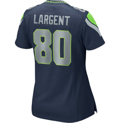 Steve Largent Seattle Seahawks Women's Game Retired Player Jersey College Navy - Nike