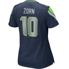 Jim Zorn Seattle Seahawks Women's Game Retired Player Jersey College Navy - Nike