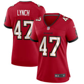 John Lynch Tampa Bay Buccaneers Women's Game Retired Player Jersey Red - Nike