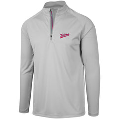 Minnesota Twins Levelwear Orion Historic Logo Raglan Quarter-Zip Jacket Clearance