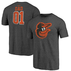 Baltimore Orioles Father's Day Greatest Dad Tri-Blend T-Shirt for sale