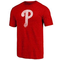 Philadelphia Phillies Father's Day Greatest Dad Tri-Blend T-Shirt On Sale