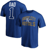 Kansas City Royals Father's Day #1 Dad T-Shirt discount
