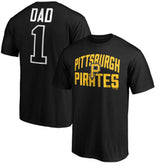 Pittsburgh Pirates Father's Day #1 Dad T-Shirt On Sale