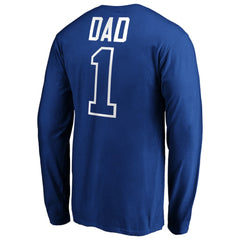Chicago Cubs Father's Day #1 Dad Long Sleeve T-Shirt Near Me