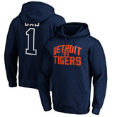 Detroit Tigers Father's Day #1 Dad Pullover Hoodie Online