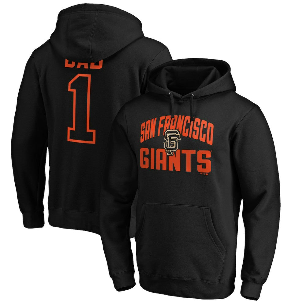 San Francisco Giants Father's Day #1 Dad Pullover Hoodie Clearance
