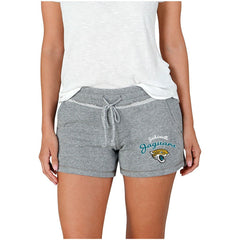 Jacksonville Jaguars Concepts Sport Women's Mainstream Terry Shorts Gray - NFL