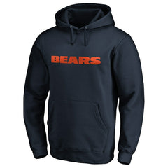 Chicago Bears #1 Dad Pullover Hoodie Navy - NFL