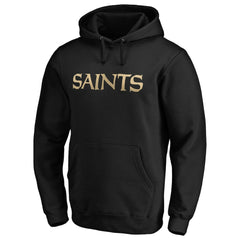 New Orleans Saints #1 Dad Pullover Hoodie Black - NFL