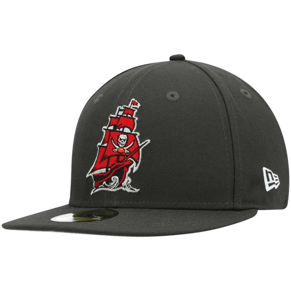 Tampa Bay Buccaneers New Era Omaha 59FIFTY Fitted Hat Pewter - NFL