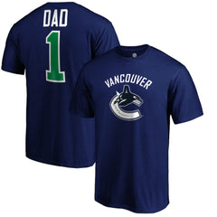 Vancouver Canucks - #1 Dad T-Shirt Blue