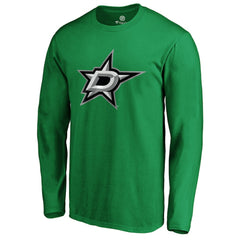 Dallas Stars - #1 Dad Long Sleeve T-Shirt Kelly Green