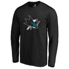 San Jose Sharks - #1 Dad Long Sleeve T-Shirt Black