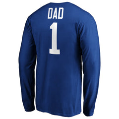 St. Louis Blues - #1 Dad Long Sleeve T-Shirt Blue