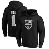 Los Angeles Kings - #1 Dad Pullover Hoodie Black