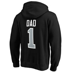 Los Angeles Kings - #1 Dad Pullover Hoodie Black
