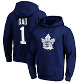 Toronto Maple Leafs - #1 Dad Pullover Hoodie Blue