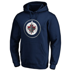 Winnipeg Jets - #1 Dad Pullover Hoodie Navy