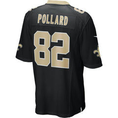 Bob Pollard New Orleans Saints Game Retired Player Jersey Black - Nike