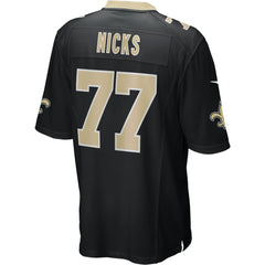 Carl Nicks New Orleans Saints Game Retired Player Jersey Black - Nike