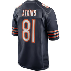 Doug Atkins Chicago Bears Game Retired Player Jersey Navy - Nike