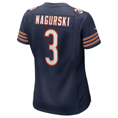 Bronko Nagurski Chicago Bears Women's Game Retired Player Jersey Navy - Nike
