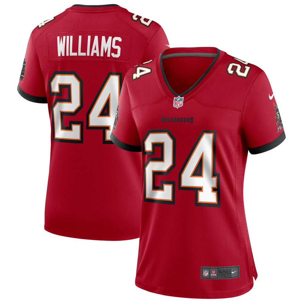 Cadillac Williams Tampa Bay Buccaneers Women's Game Retired Player Jersey Red - Nike