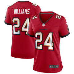 Cadillac Williams Tampa Bay Buccaneers Women's Game Retired Player Jersey Red - Nike