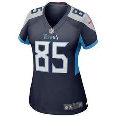 Derrick Mason Tennessee Titans Women's Game Retired Player Jersey Navy - Nike