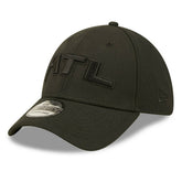 Atlanta Falcons New Era Black On Black Alternate Logo 39THIRTY Flex Hat - NFL