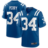 Joe Perry Indianapolis Colts Game Retired Player Jersey Royal - Nike