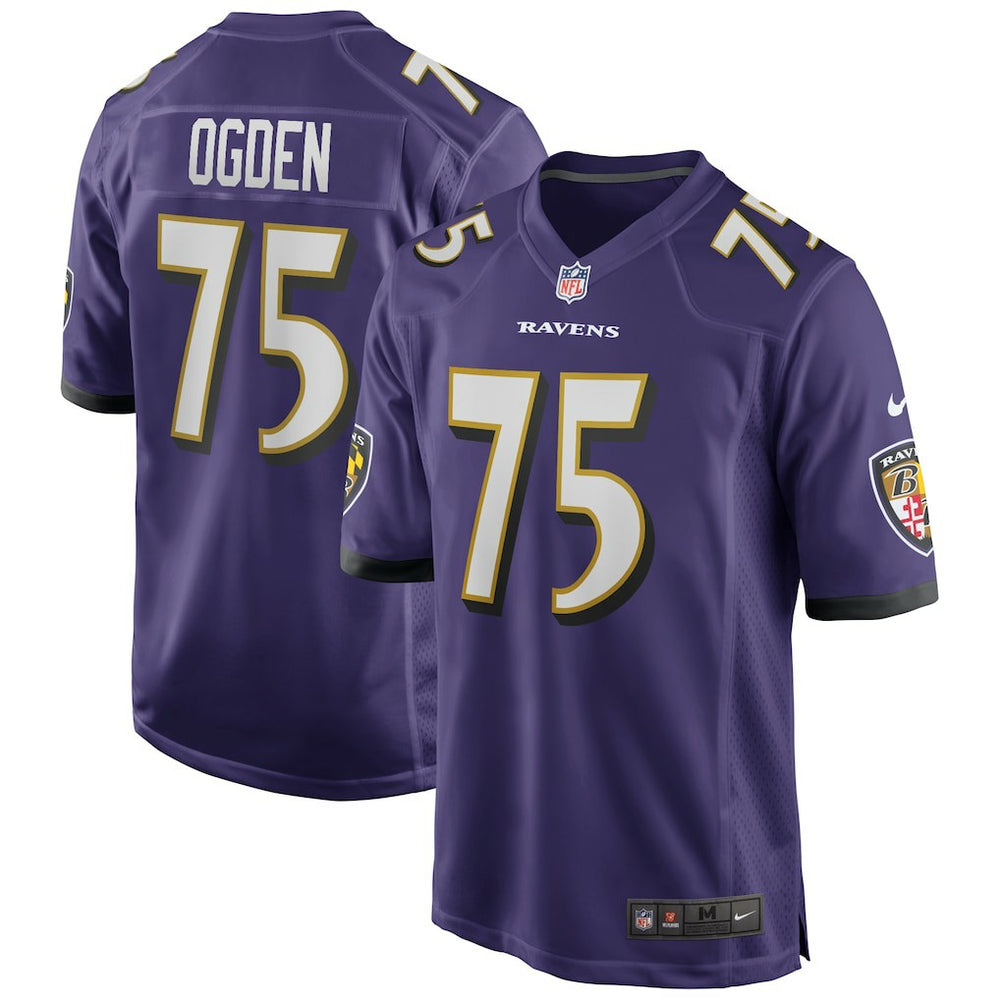 Jonathan Ogden Baltimore Ravens Game Retired Player Jersey Purple - Nike