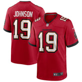 Keyshawn Johnson Tampa Bay Buccaneers Game Retired Player Jersey Red - Nike