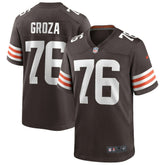 Lou Groza Cleveland Browns Game Retired Player Jersey Brown - Nike