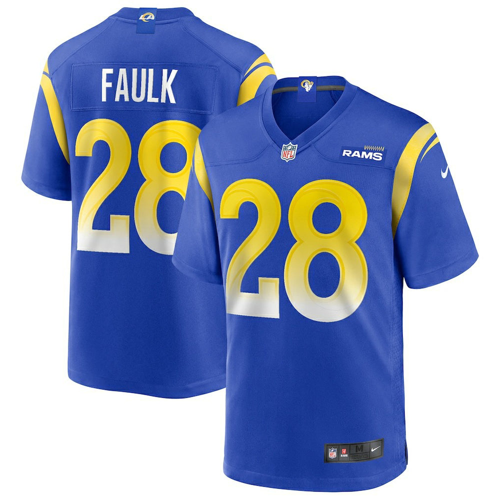 Marshall Faulk Los Angeles Rams Game Retired Player Jersey Royal - Nike