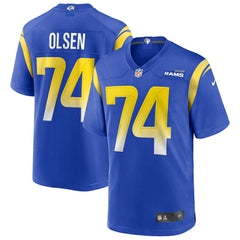 Merlin Olsen Los Angeles Rams Game Retired Player Jersey Royal - Nike
