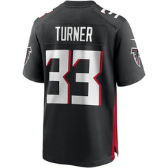Michael Turner Atlanta Falcons Game Retired Player Jersey Black - Nike