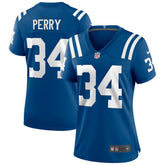 Joe Perry Indianapolis Colts Women's Game Retired Player Jersey Royal - Nike