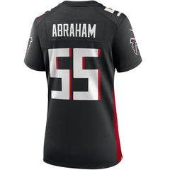 John Abraham Atlanta Falcons Women's Game Retired Player Jersey Black - Nike
