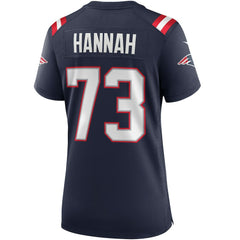John Hannah New England Patriots Women's Game Retired Player Jersey Navy - Nike