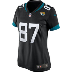 Keenan McCardell Jacksonville Jaguars Women's Game Retired Player Jersey Black - Nike