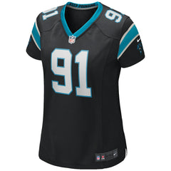 Kevin Greene Carolina Panthers Women's Game Retired Player Jersey Black - Nike